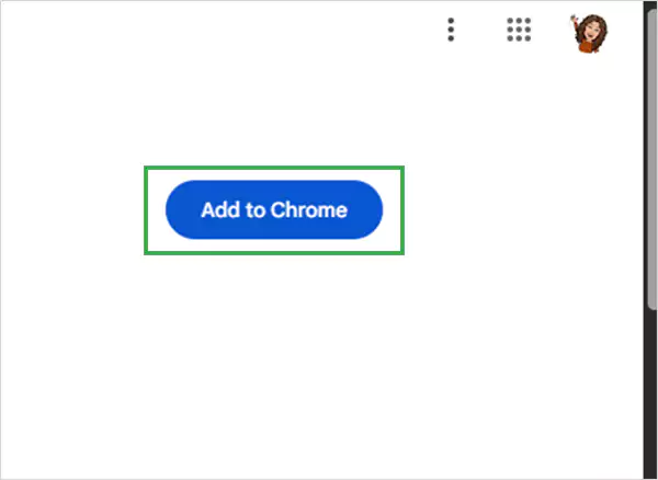 Tap on Add to Chrome