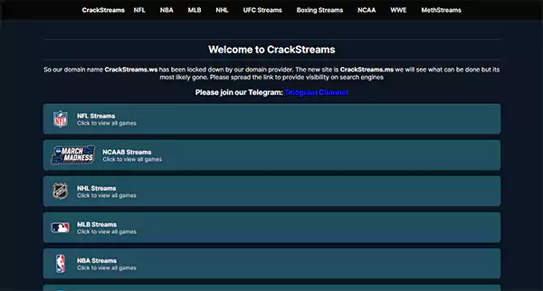CrackStreams