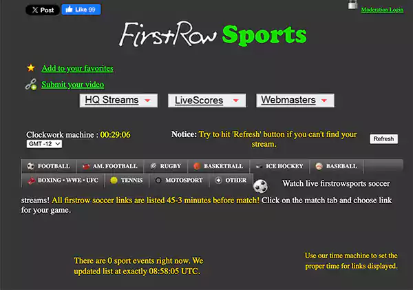 FirstRow Sports