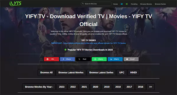 YIFY TV