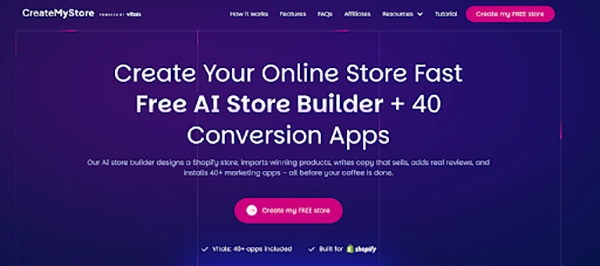 CreateMyStore.ai 
