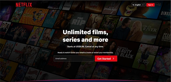 netflix unlimited movies