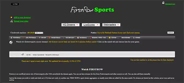 FirstRow Sports