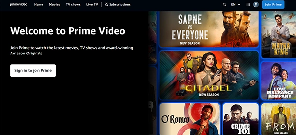 Amazon Prime Videos