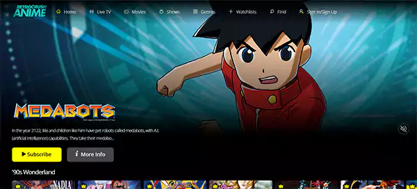RetroCrush Anime