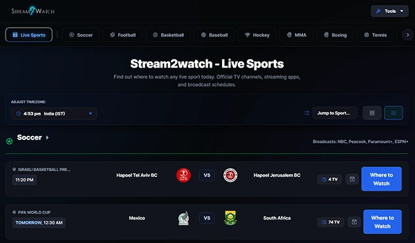 Stream2Watch