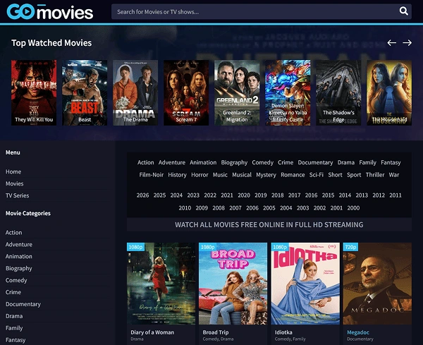 GoMovies